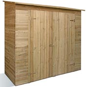 abri de jardin adossable savona - burger